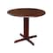 International Concepts Round Dual Drop Leaf Table, 36 in, Espresso, 36 W, 36 L, 30 in H, Wood, Espresso T581-36RP - alternate 1